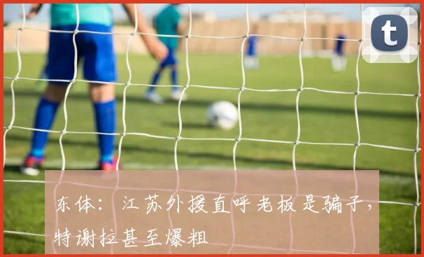 东体：江苏外援直呼老板是骗子，特谢拉甚至爆粗