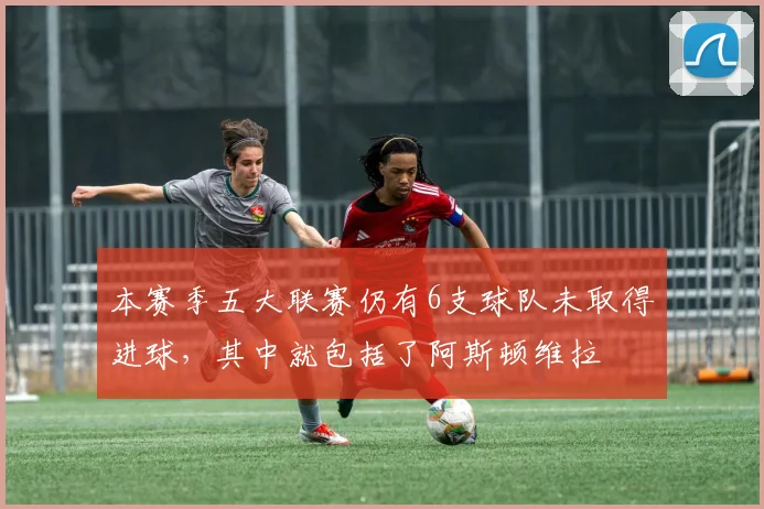 本赛季五大联赛仍有6支球队未取得进球，其中就包括了阿斯顿维拉